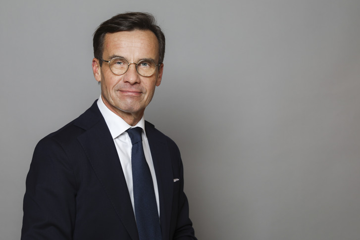 Le Premier ministre suédois Ulf Kristersson