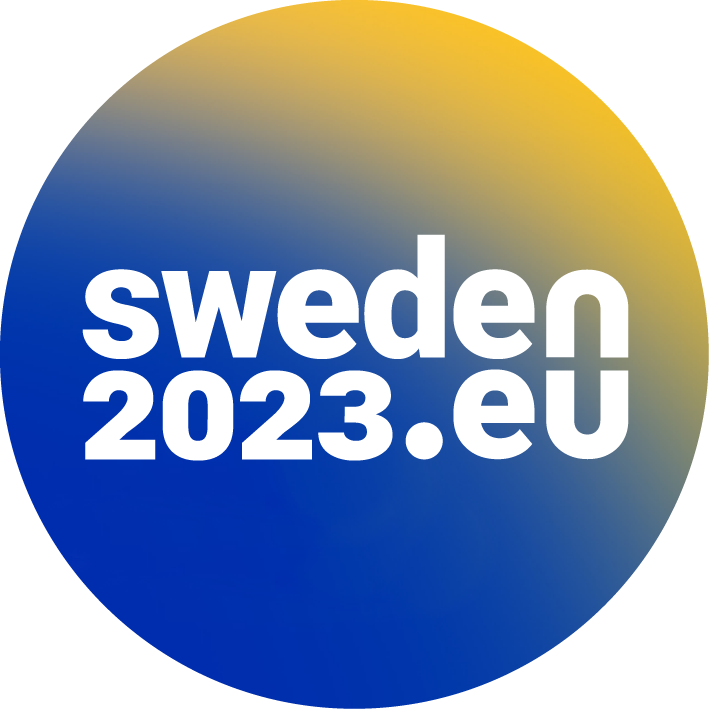 Le logo de la présidence suédoise du Conseil de l'UE