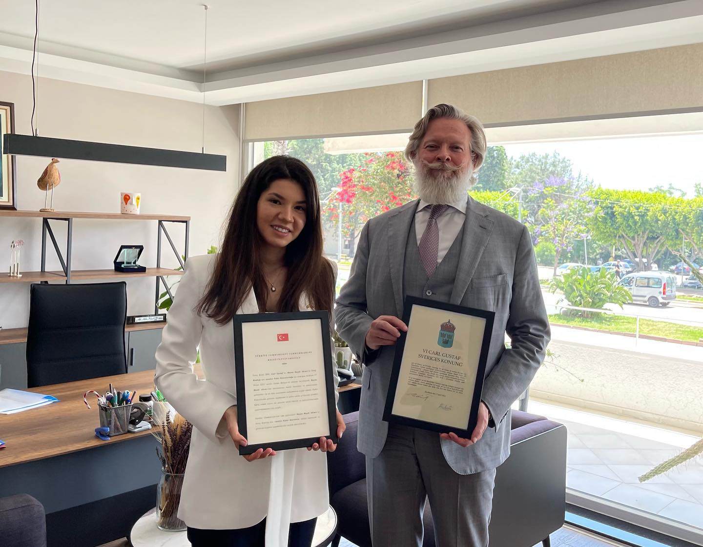 Basak Akinci och Peter Ericson