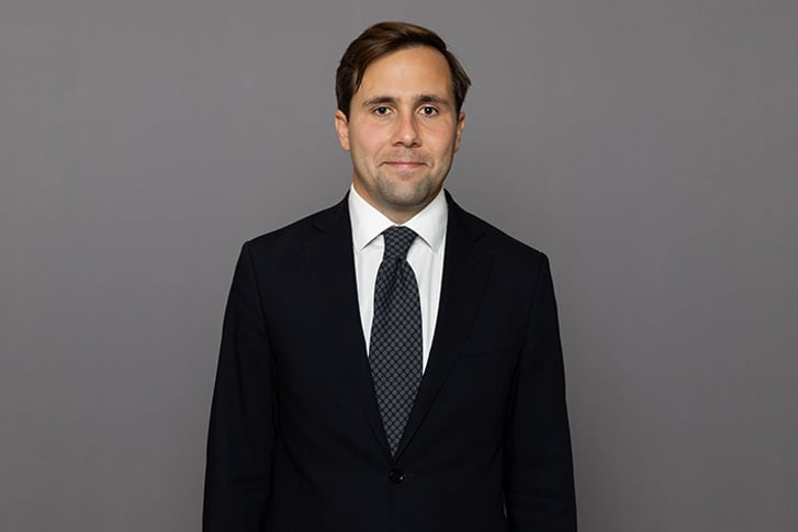 Photo of Benjamin Dousa, Minister for International Development Cooperation and Foreign Trade