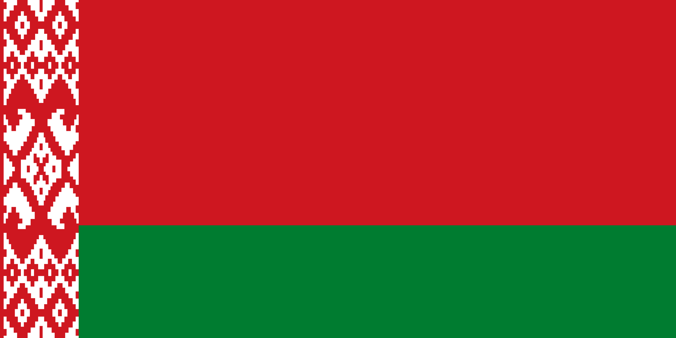 Belarus  flagga