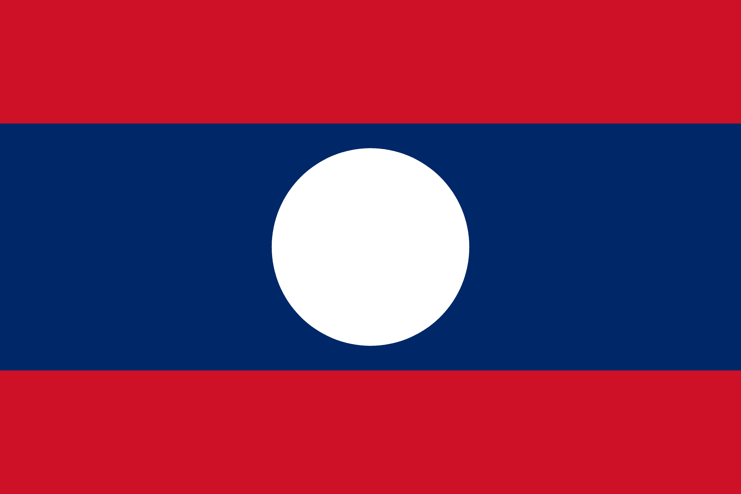 Laos flagga