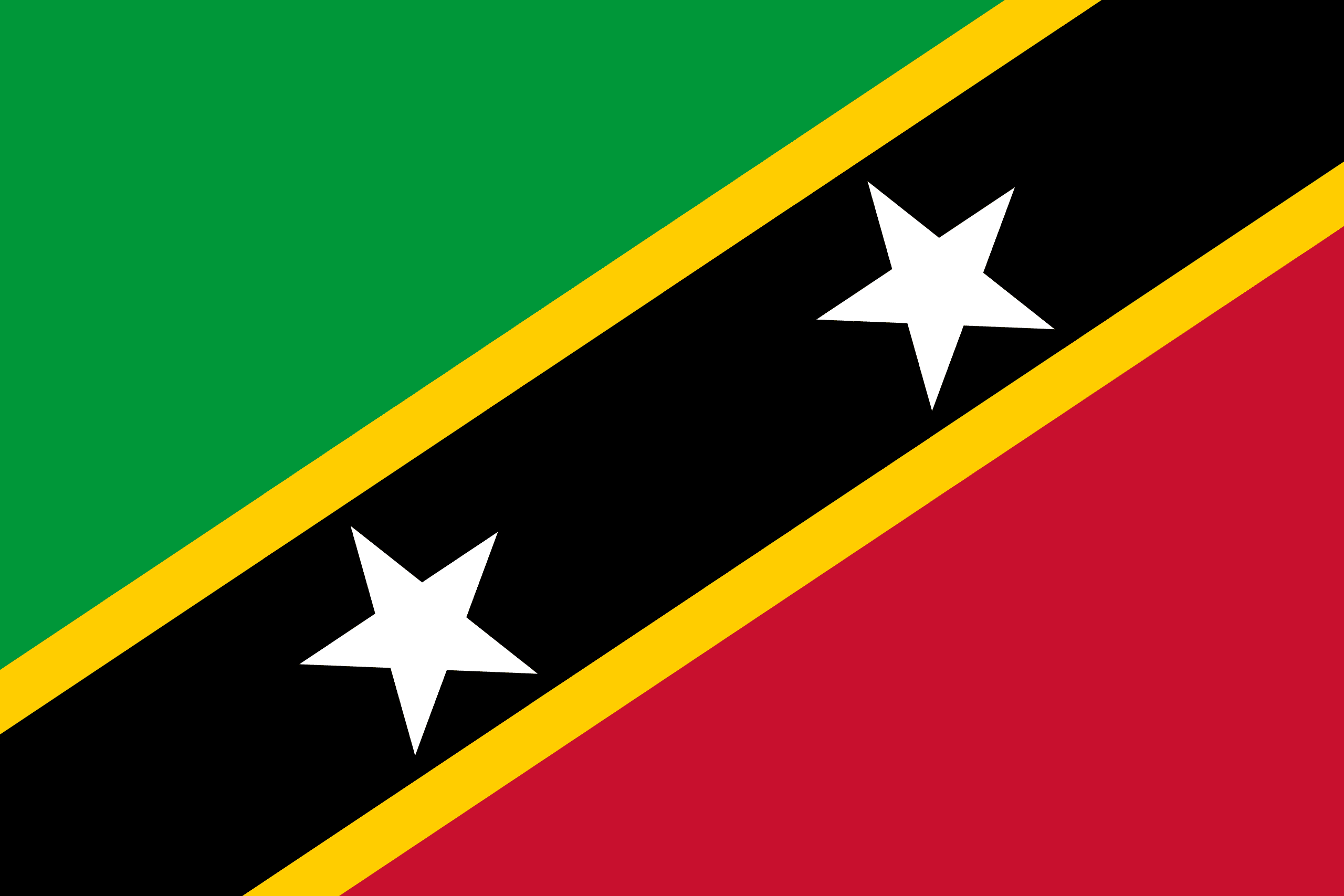 Saint Kitts and Nevis flagga