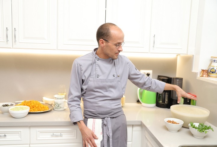 Photo of Lars Ekberg, chef of Swedish Residence in BelgradeEat at Smart Challenge Albania event