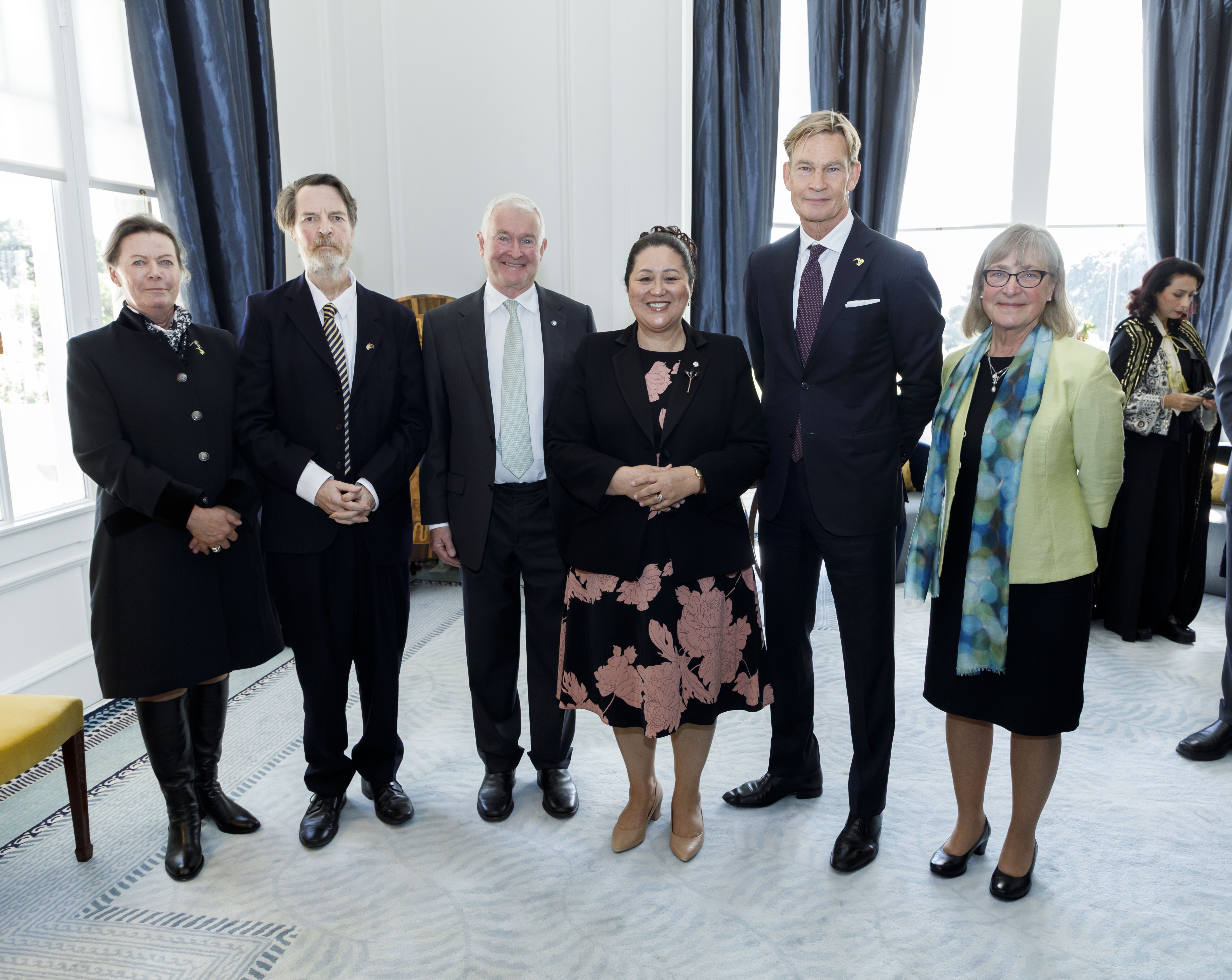 On Wednesday 10 September 2025, Ambassador Klas Molin presented his credentials to H E The Rt Hon Dame Cindy Kiro, Governor-General of Aotearoa New Zealand. Photo: Government House Wellington