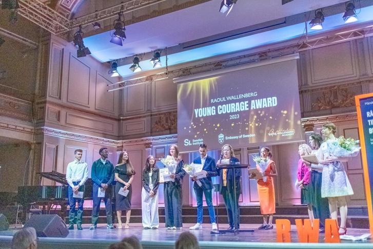 The 2023 Prize ceremony in Stockholm