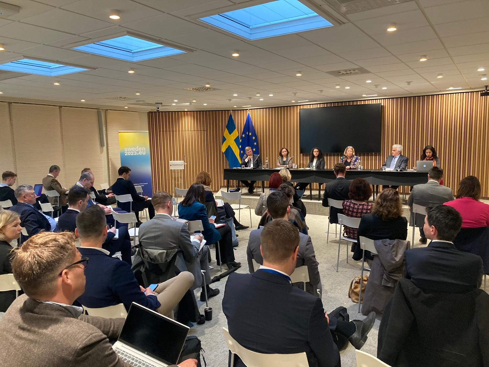 Panel Discussion in Brussels