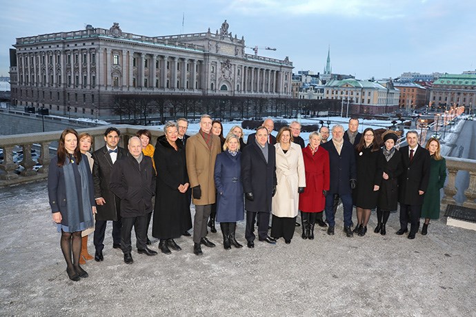 Sweden's new Government. Photo: Ninni Andersson/Government Offices of Sweden