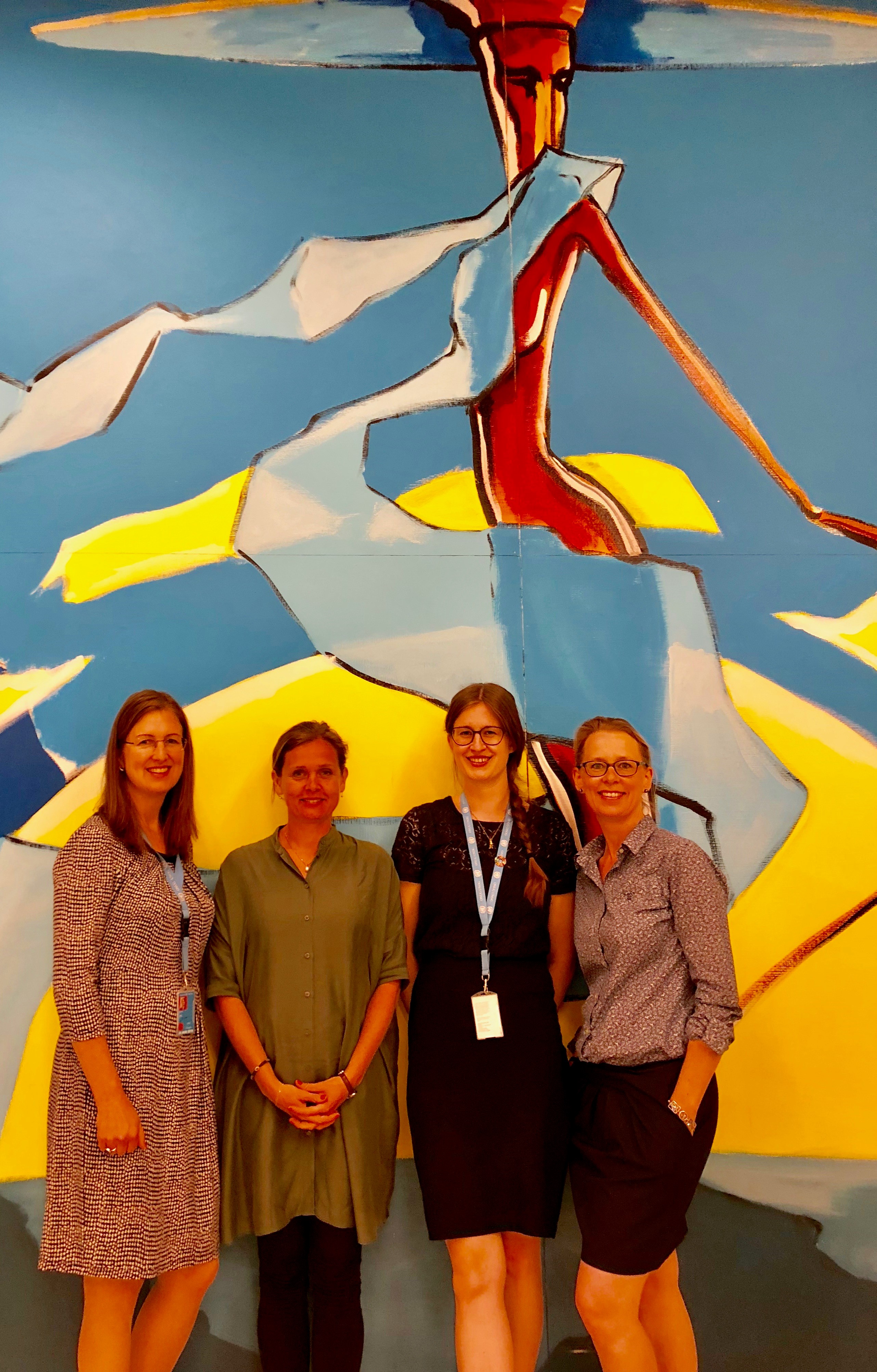 The Swedish delegation