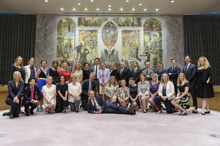 The Swedish UN Security Council Team July 2018