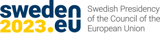 Le logo de la Présidence suédoise du Conseil de l'Union européenne