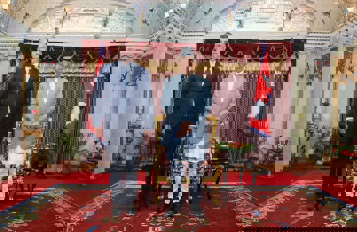 Ambassadör Jan Thesleff i Nepal