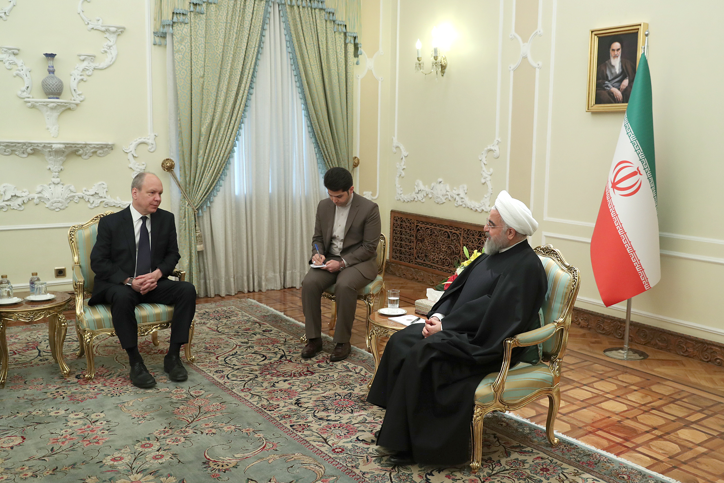 Ambassador Lentz and President Rouhani