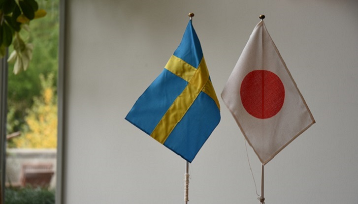 Sweden and Japan