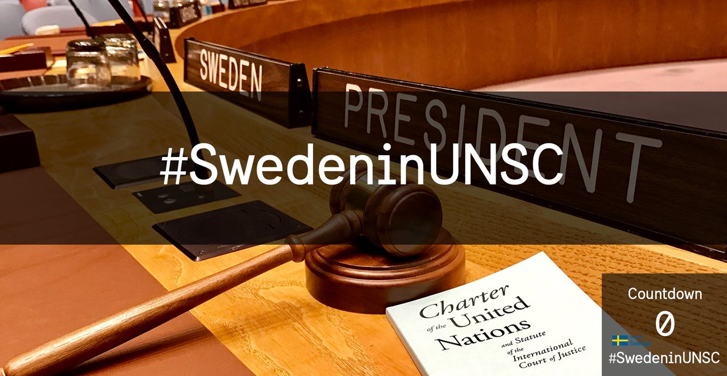 Sweden UNSC President