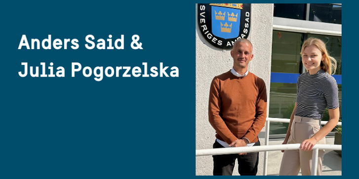 New colleagues Julia Anders