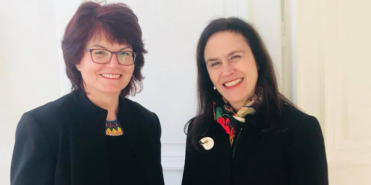 Albana Shala och Anna Brandt.