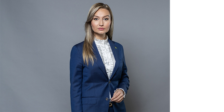 Energi- och näringsminister och vice statsminister Ebba Busch.