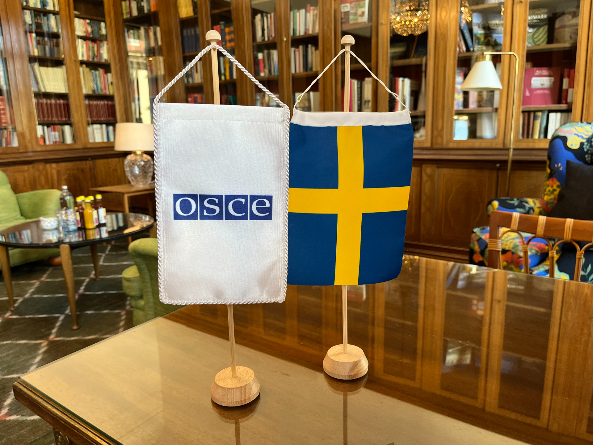 Flags OSCE Sweden