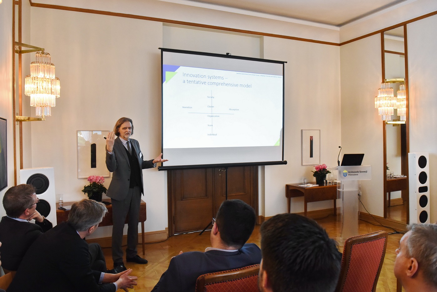 Wyłkad dr. Pera Åmana z Uniwersytetu w Linköping