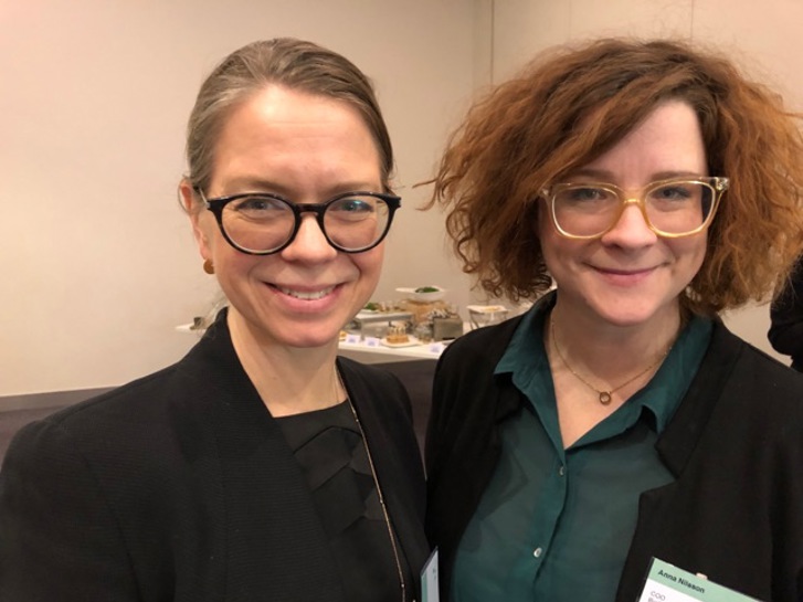 Anna Fahlgren, CEO, and Anna Ekstam Nilsson, CSO, from BioReperia