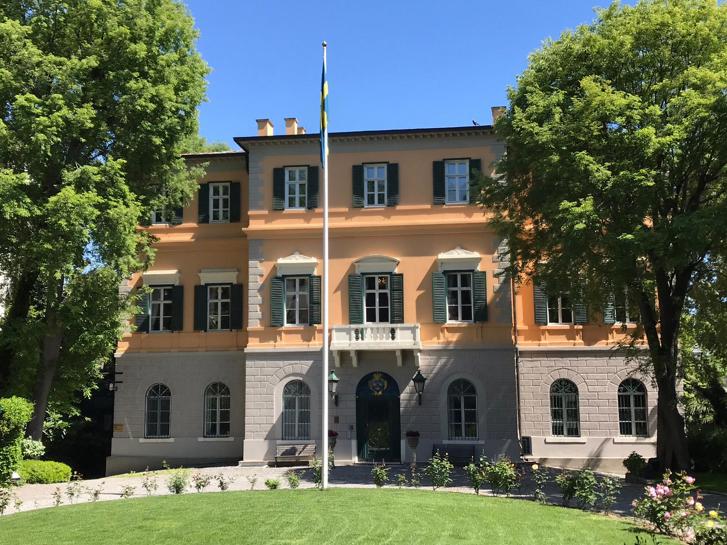 Svenska palatset i Istanbul, där Sveriges generalkonsulat är inrymt. Foto: privat.