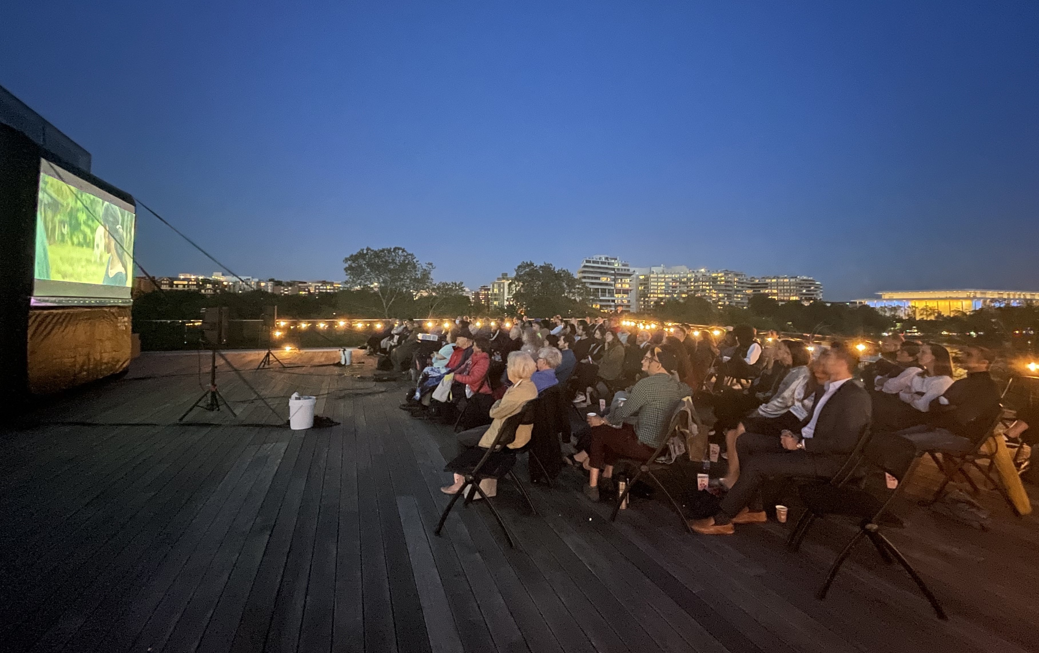 Rooftop movie