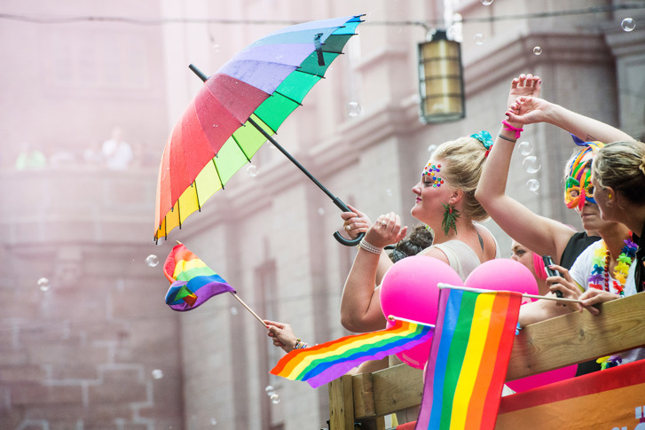 Pride parade Stockholm