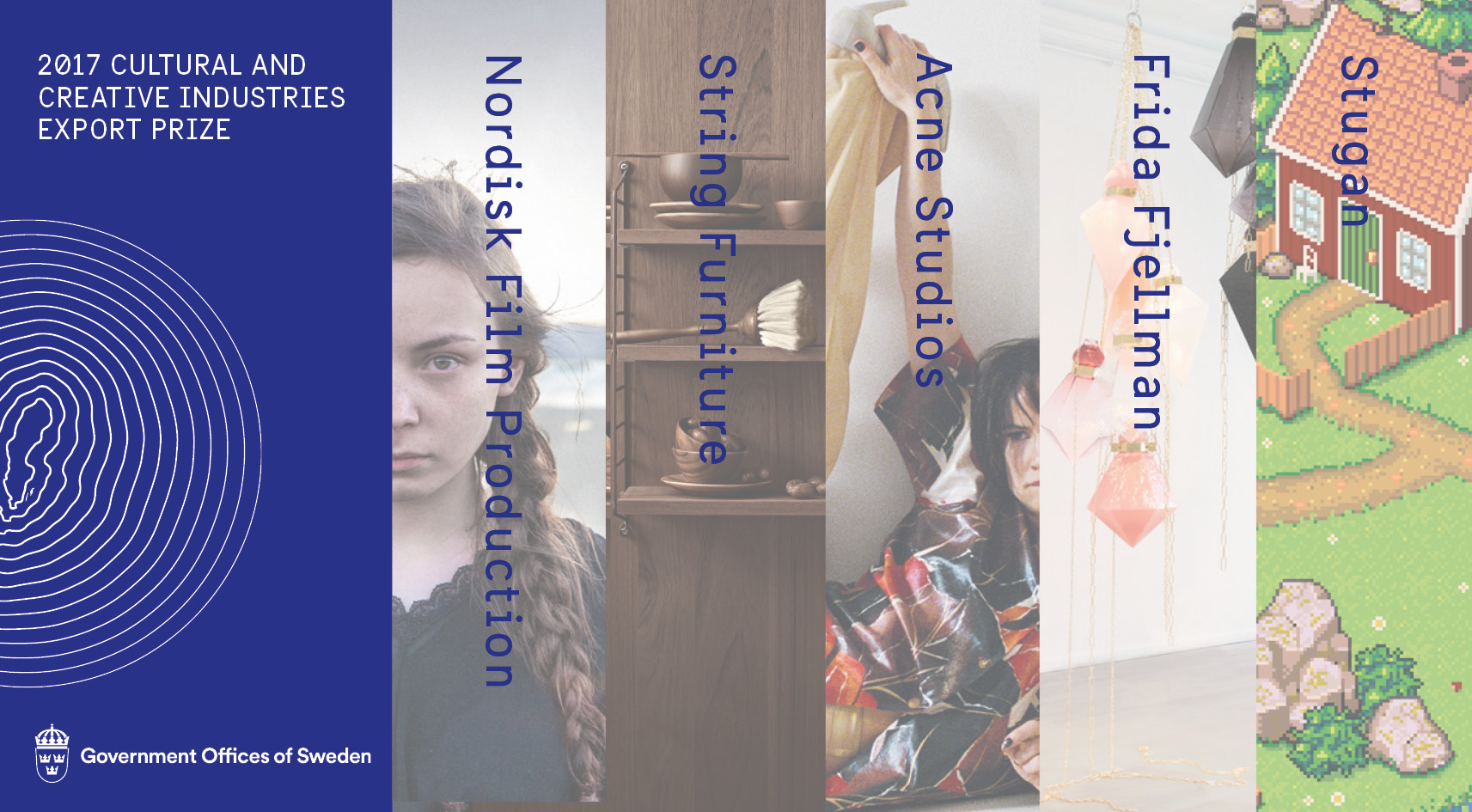 De nominerade till regeringens Exportpris för kulturella och kreativa näringar 2017